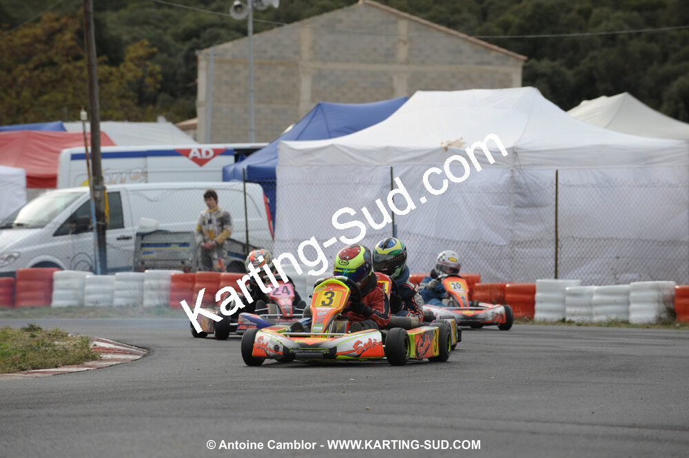08/11/2009 : 5ème manche du Championnat du Sud 2009 à Ganges (photos Antoine Camblor) 2009 — karting