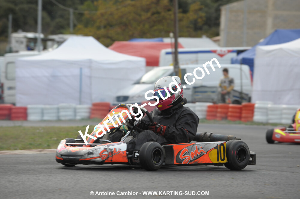 08/11/2009 : 5ème manche du Championnat du Sud 2009 à Ganges (photos Antoine Camblor) 2009 — karting
