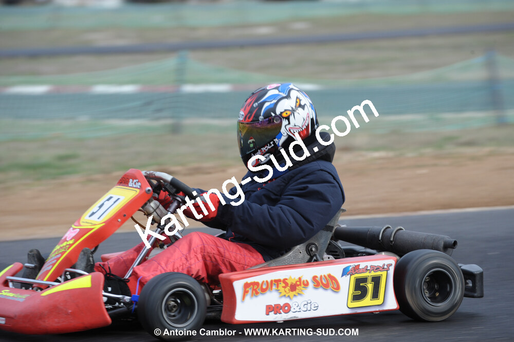 08/11/2009 : 5ème manche du Championnat du Sud 2009 à Ganges (photos Antoine Camblor) 2009 — karting
