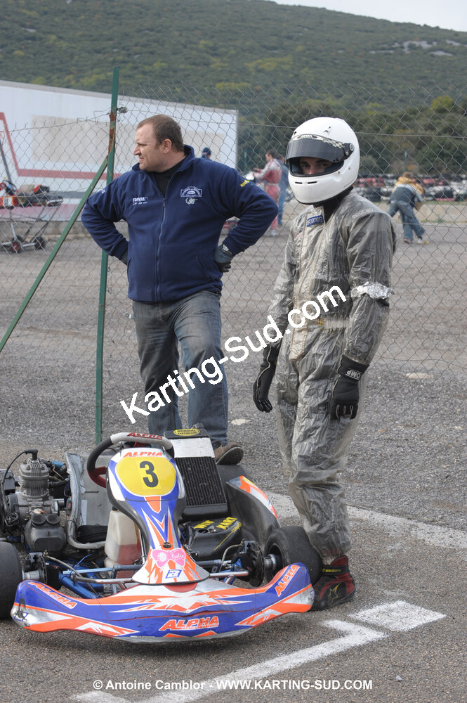 08/11/2009 : 5ème manche du Championnat du Sud 2009 à Ganges (photos Antoine Camblor) 2009 — karting