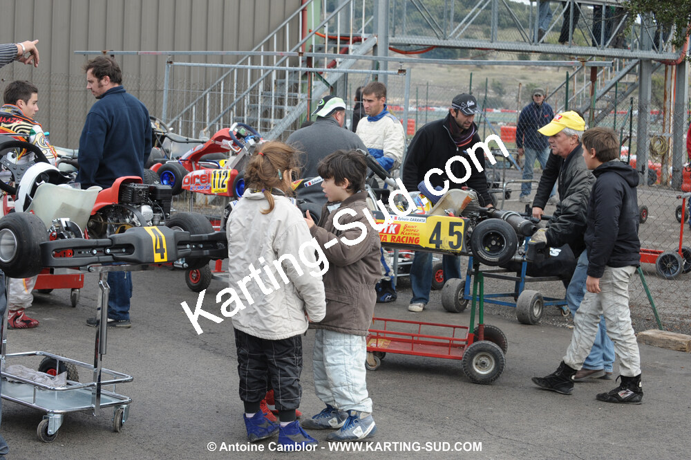 08/11/2009 : 5ème manche du Championnat du Sud 2009 à Ganges (photos Antoine Camblor) 2009 — karting