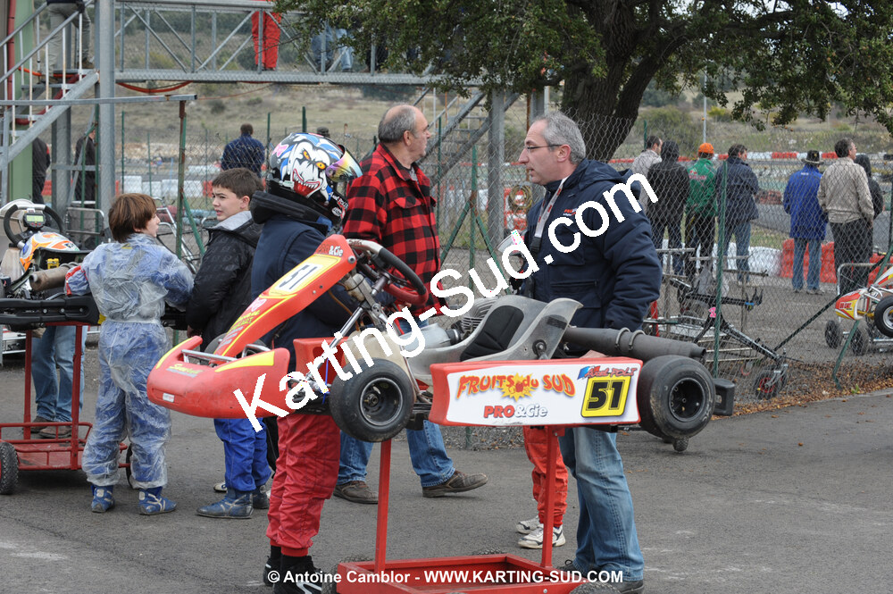 08/11/2009 : 5ème manche du Championnat du Sud 2009 à Ganges (photos Antoine Camblor) 2009 — karting
