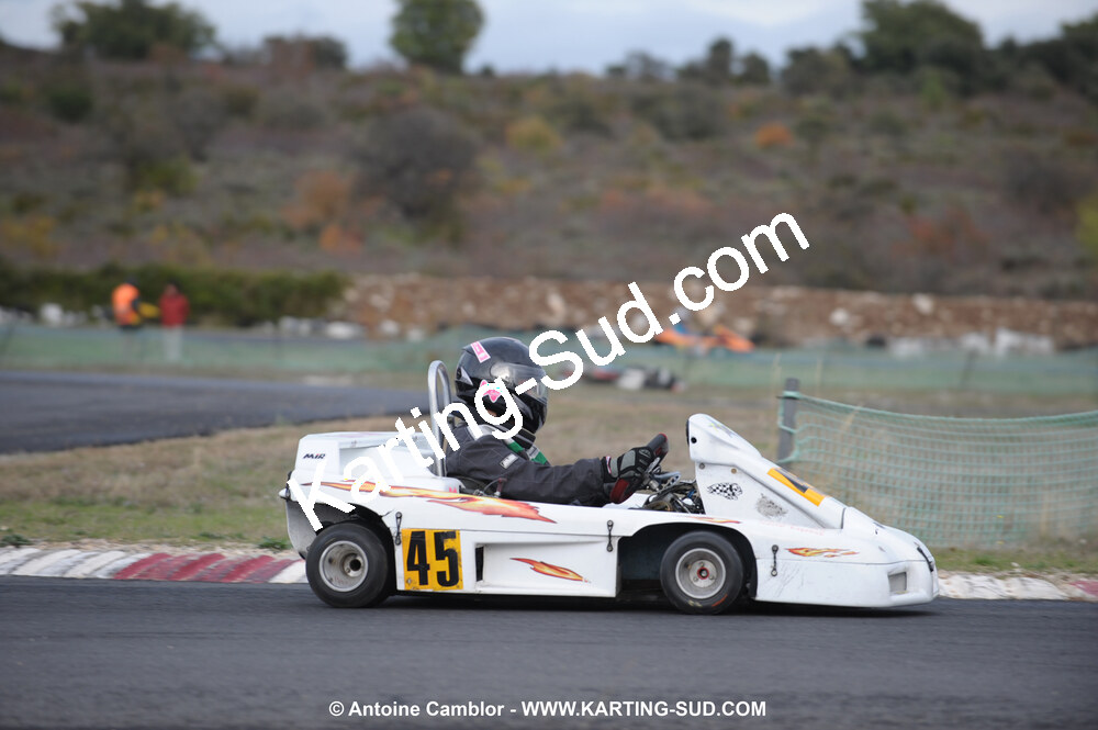 08/11/2009 : 5ème manche du Championnat du Sud 2009 à Ganges (photos Antoine Camblor) 2009 — karting
