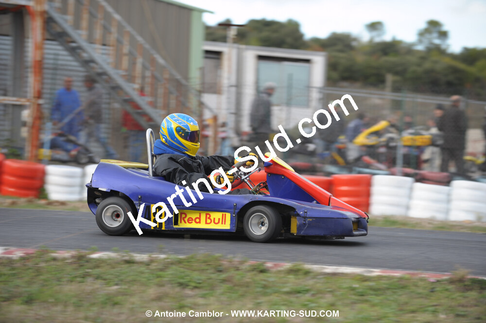 08/11/2009 : 5ème manche du Championnat du Sud 2009 à Ganges (photos Antoine Camblor) 2009 — karting