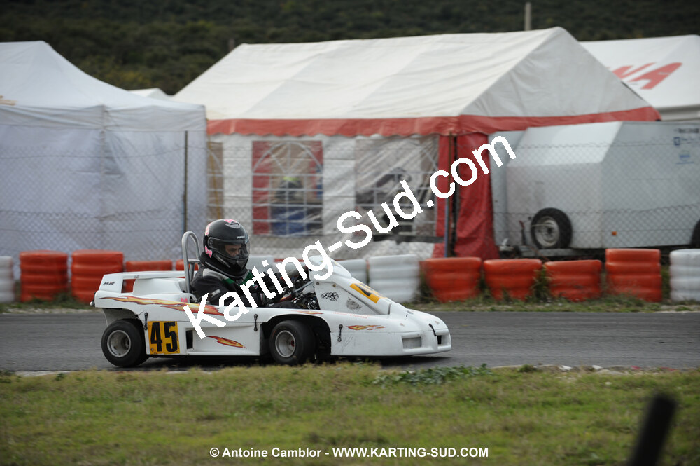 08/11/2009 : 5ème manche du Championnat du Sud 2009 à Ganges (photos Antoine Camblor) 2009 — karting
