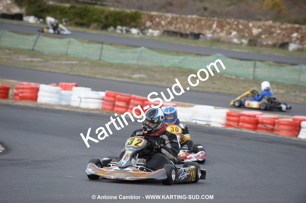 08/11/2009 : 5ème manche du Championnat du Sud 2009 à Ganges (photos Antoine Camblor) 2009 — karting