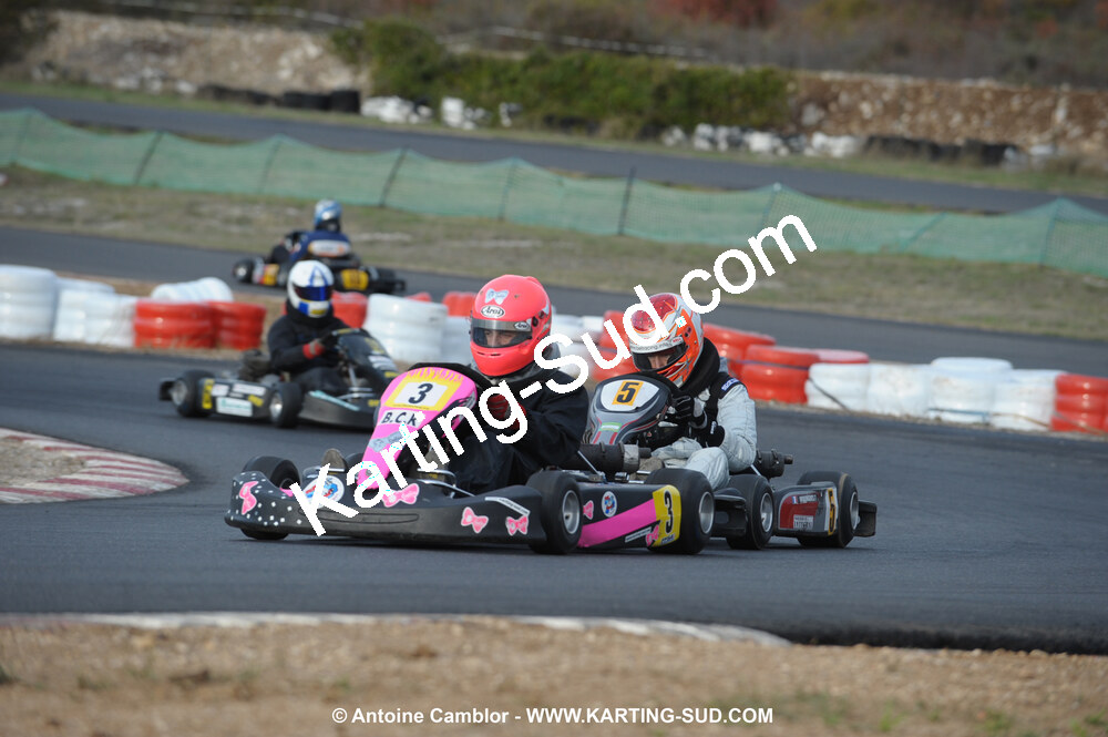 08/11/2009 : 5ème manche du Championnat du Sud 2009 à Ganges (photos Antoine Camblor) 2009 — karting