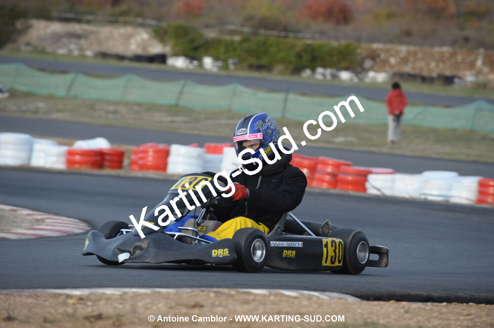 08/11/2009 : 5ème manche du Championnat du Sud 2009 à Ganges (photos Antoine Camblor) 2009 — karting