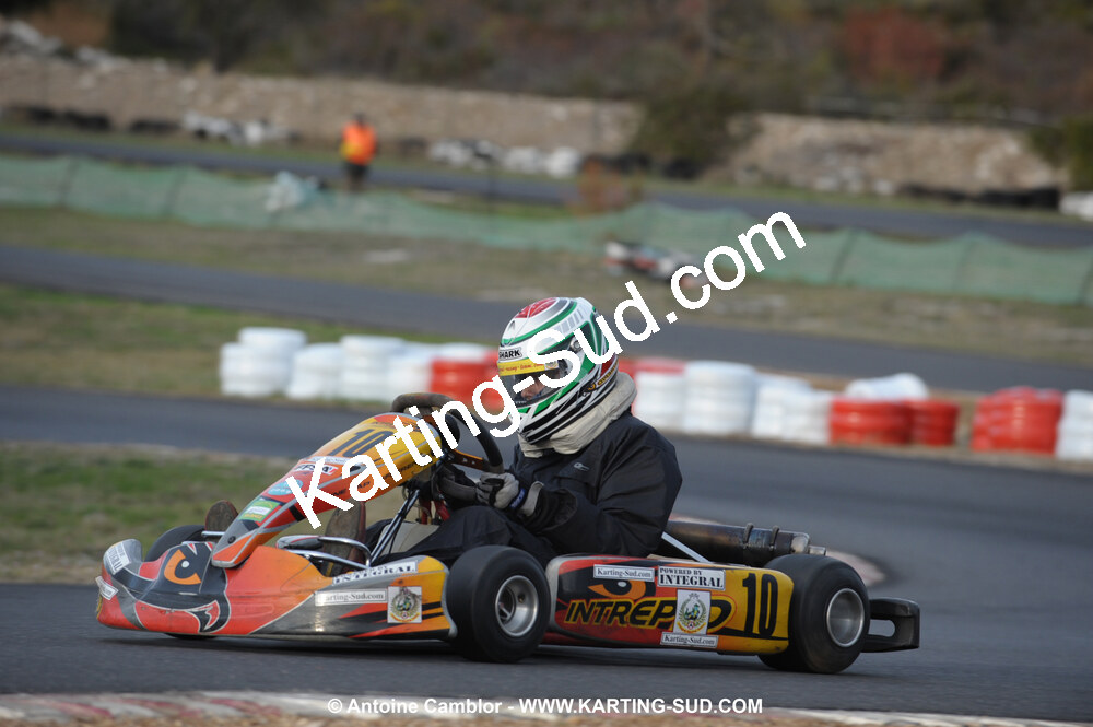 08/11/2009 : 5ème manche du Championnat du Sud 2009 à Ganges (photos Antoine Camblor) 2009 — karting