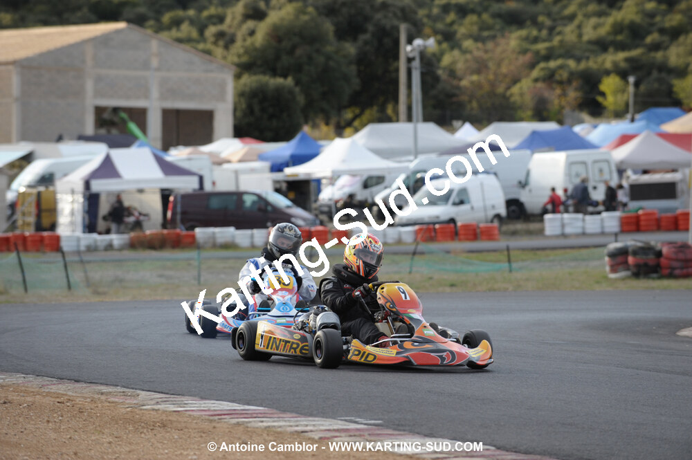 08/11/2009 : 5ème manche du Championnat du Sud 2009 à Ganges (photos Antoine Camblor) 2009 — karting