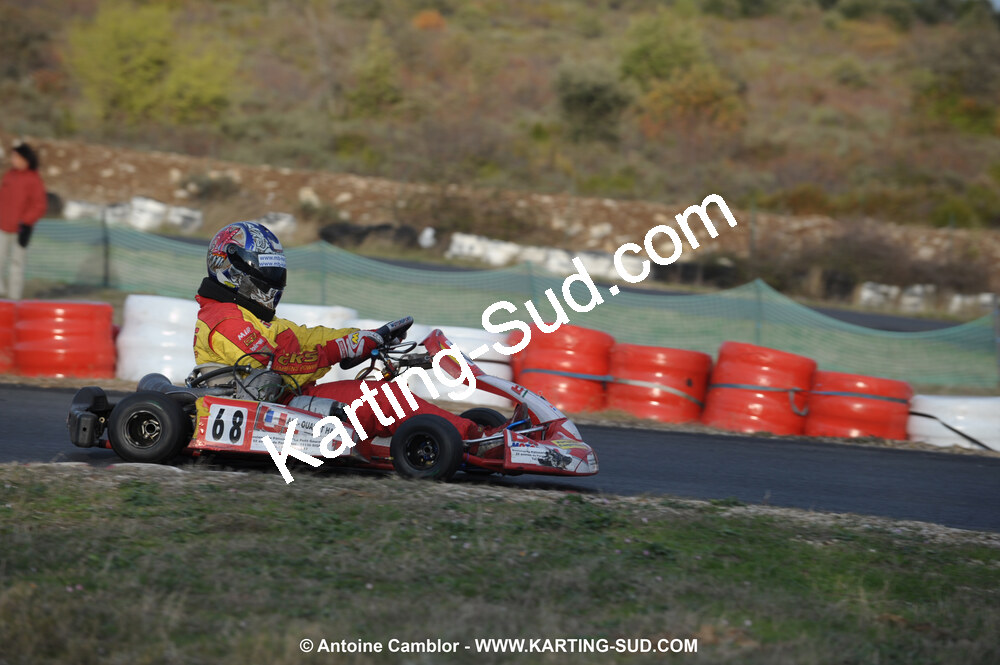08/11/2009 : 5ème manche du Championnat du Sud 2009 à Ganges (photos Antoine Camblor) 2009 — karting