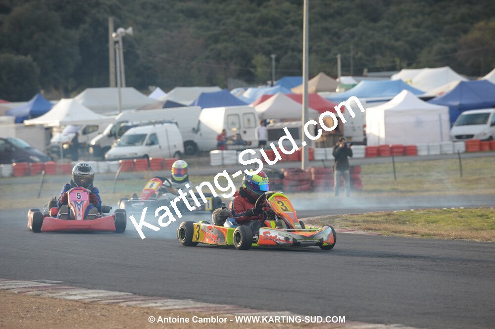 08/11/2009 : 5ème manche du Championnat du Sud 2009 à Ganges (photos Antoine Camblor) 2009 — karting