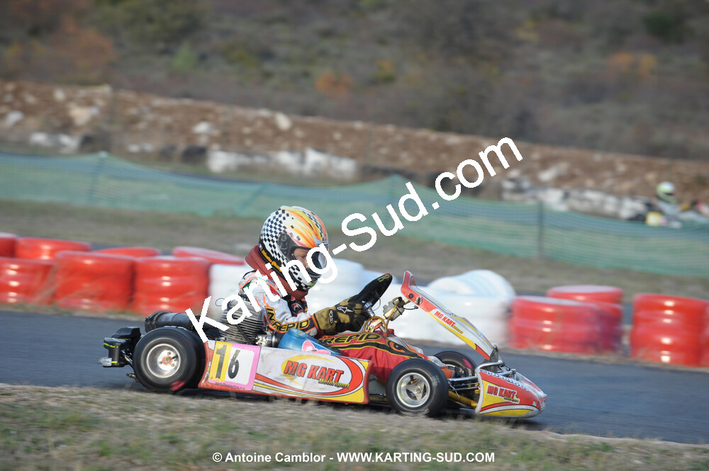 08/11/2009 : 5ème manche du Championnat du Sud 2009 à Ganges (photos Antoine Camblor) 2009 — karting