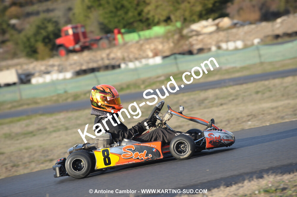 08/11/2009 : 5ème manche du Championnat du Sud 2009 à Ganges (photos Antoine Camblor) 2009 — karting