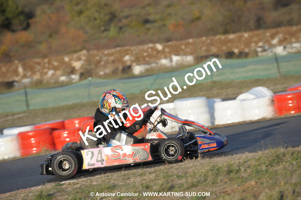 08/11/2009 : 5ème manche du Championnat du Sud 2009 à Ganges (photos Antoine Camblor) 2009 — karting