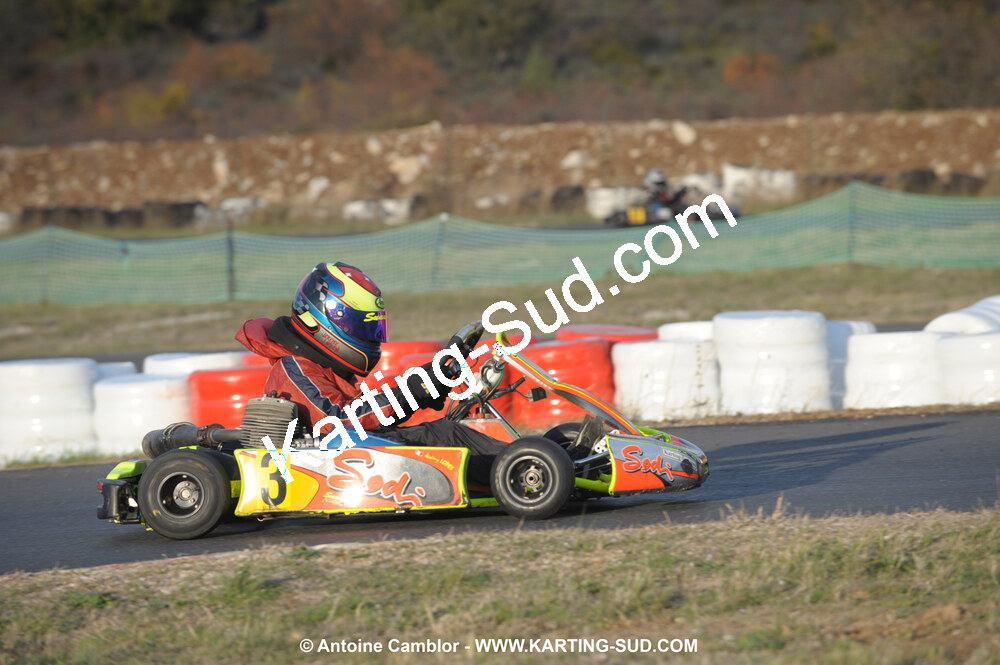 08/11/2009 : 5ème manche du Championnat du Sud 2009 à Ganges (photos Antoine Camblor) 2009 — karting