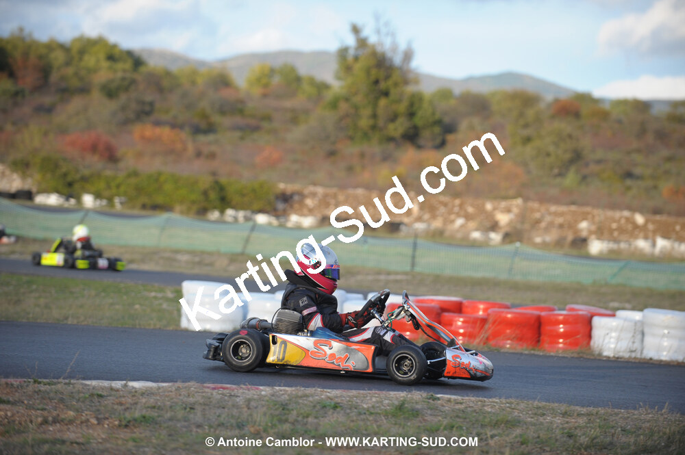 08/11/2009 : 5ème manche du Championnat du Sud 2009 à Ganges (photos Antoine Camblor) 2009 — karting