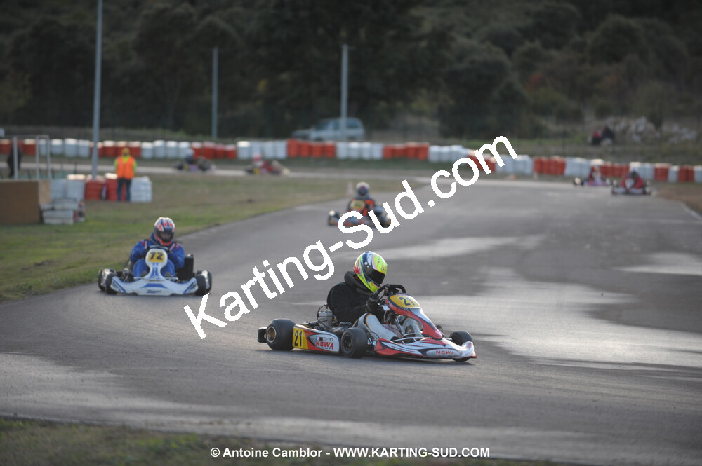 08/11/2009 : 5ème manche du Championnat du Sud 2009 à Ganges (photos Antoine Camblor) 2009 — karting