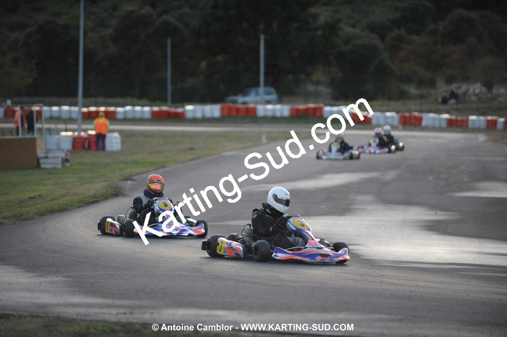 08/11/2009 : 5ème manche du Championnat du Sud 2009 à Ganges (photos Antoine Camblor) 2009 — karting
