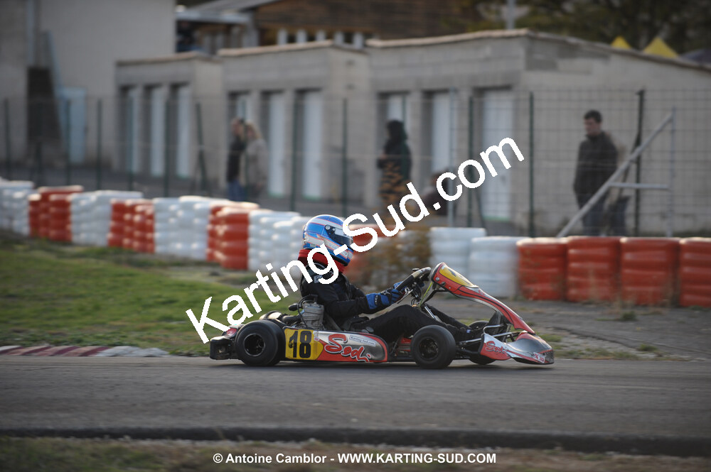 08/11/2009 : 5ème manche du Championnat du Sud 2009 à Ganges (photos Antoine Camblor) 2009 — karting