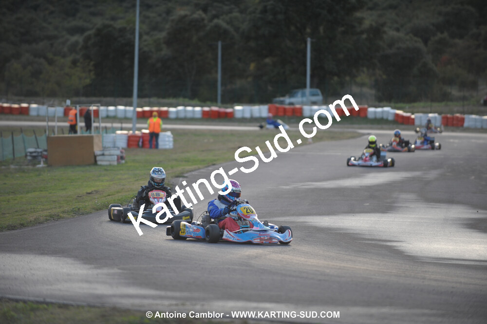 08/11/2009 : 5ème manche du Championnat du Sud 2009 à Ganges (photos Antoine Camblor) 2009 — karting