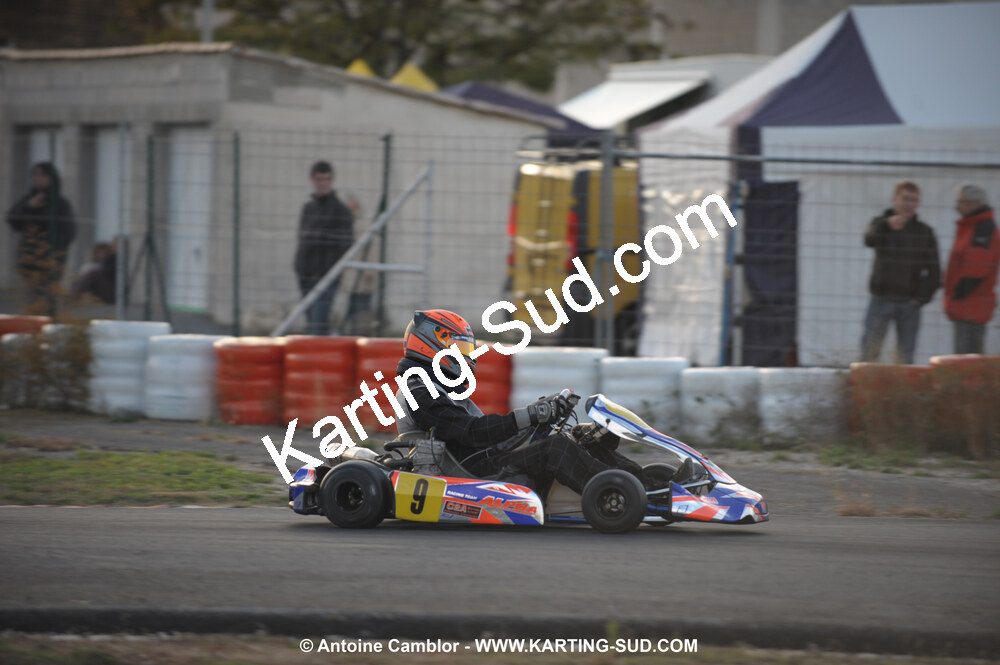 08/11/2009 : 5ème manche du Championnat du Sud 2009 à Ganges (photos Antoine Camblor) 2009 — karting