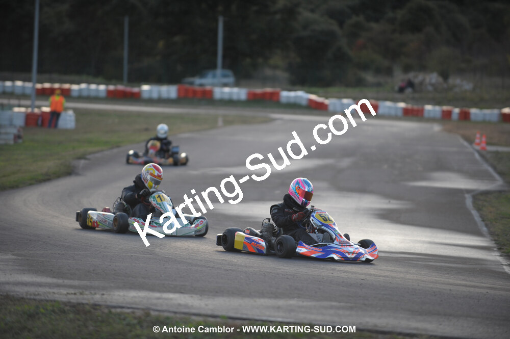 08/11/2009 : 5ème manche du Championnat du Sud 2009 à Ganges (photos Antoine Camblor) 2009 — karting