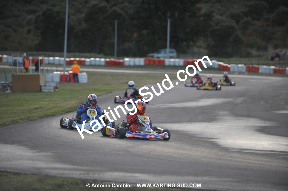 08/11/2009 : 5ème manche du Championnat du Sud 2009 à Ganges (photos Antoine Camblor) 2009 — karting
