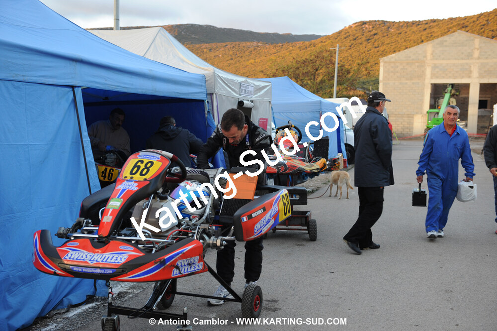 08/11/2009 : 5ème manche du Championnat du Sud 2009 à Ganges (photos Antoine Camblor) 2009 — karting
