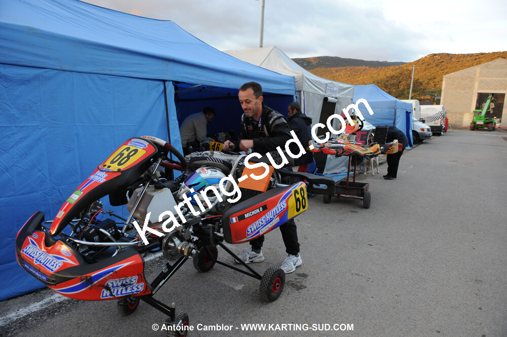 08/11/2009 : 5ème manche du Championnat du Sud 2009 à Ganges (photos Antoine Camblor) 2009 — karting