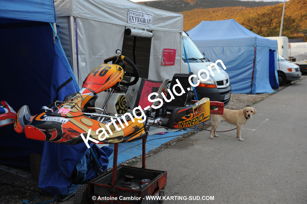 08/11/2009 : 5ème manche du Championnat du Sud 2009 à Ganges (photos Antoine Camblor) 2009 — karting