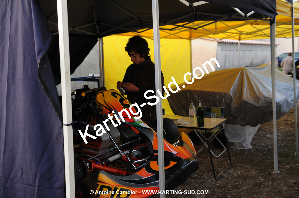08/11/2009 : 5ème manche du Championnat du Sud 2009 à Ganges (photos Antoine Camblor) 2009 — karting