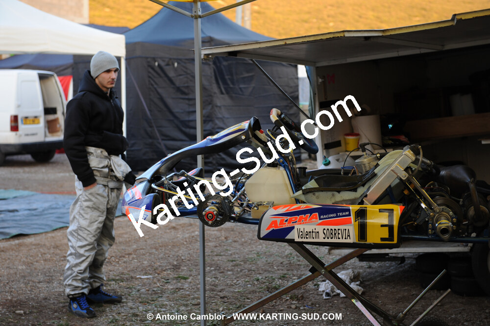 08/11/2009 : 5ème manche du Championnat du Sud 2009 à Ganges (photos Antoine Camblor) 2009 — karting