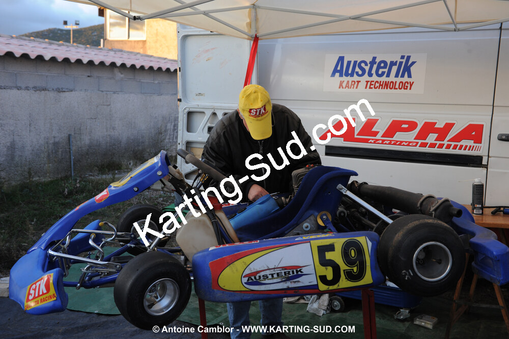 08/11/2009 : 5ème manche du Championnat du Sud 2009 à Ganges (photos Antoine Camblor) 2009 — karting