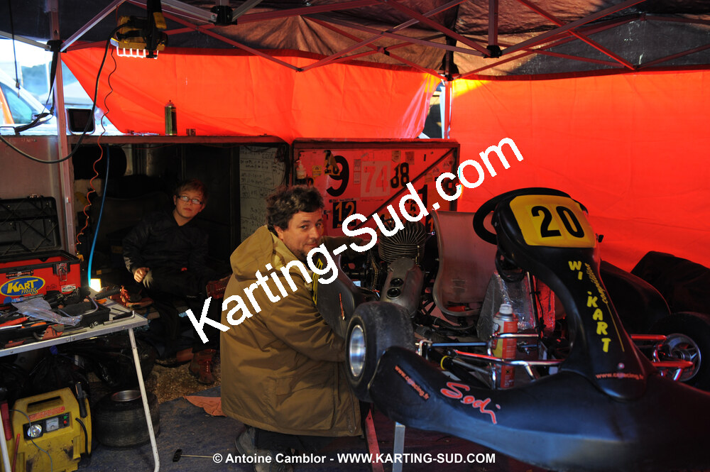 08/11/2009 : 5ème manche du Championnat du Sud 2009 à Ganges (photos Antoine Camblor) 2009 — karting