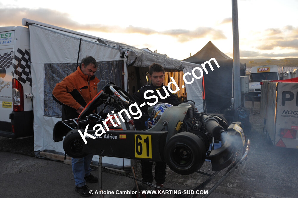 08/11/2009 : 5ème manche du Championnat du Sud 2009 à Ganges (photos Antoine Camblor) 2009 — karting
