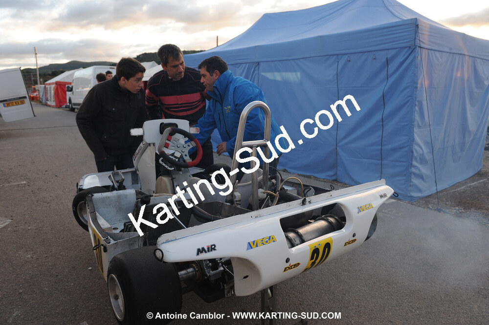 08/11/2009 : 5ème manche du Championnat du Sud 2009 à Ganges (photos Antoine Camblor) 2009 — karting