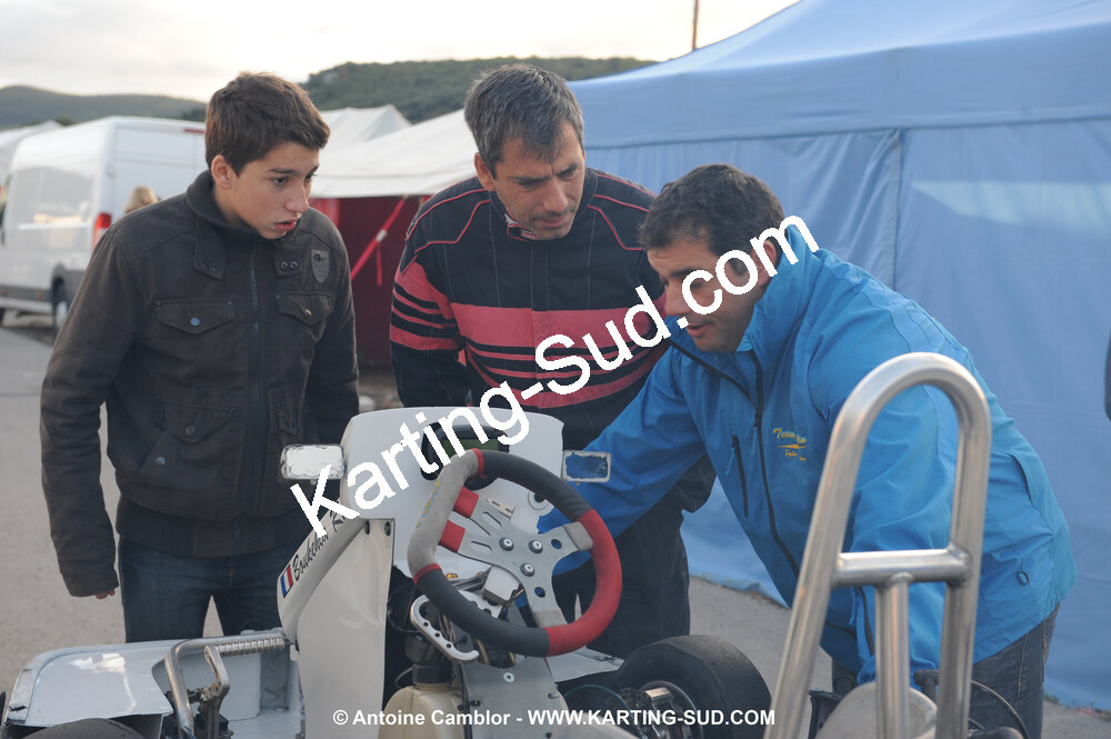 08/11/2009 : 5ème manche du Championnat du Sud 2009 à Ganges (photos Antoine Camblor) 2009 — karting
