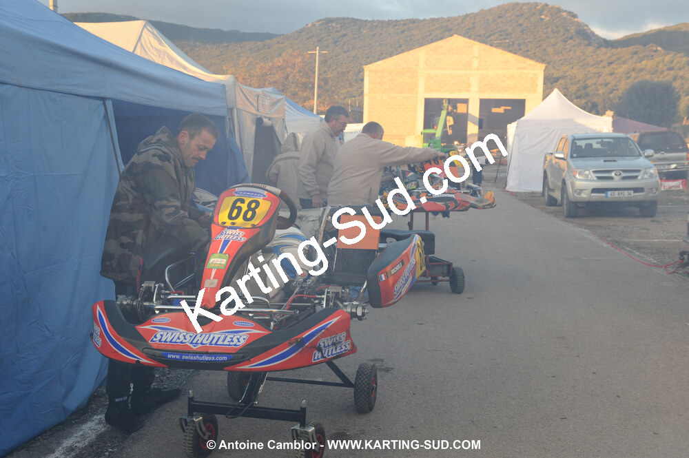 08/11/2009 : 5ème manche du Championnat du Sud 2009 à Ganges (photos Antoine Camblor) 2009 — karting