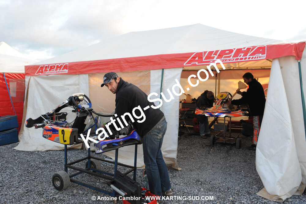 08/11/2009 : 5ème manche du Championnat du Sud 2009 à Ganges (photos Antoine Camblor) 2009 — karting