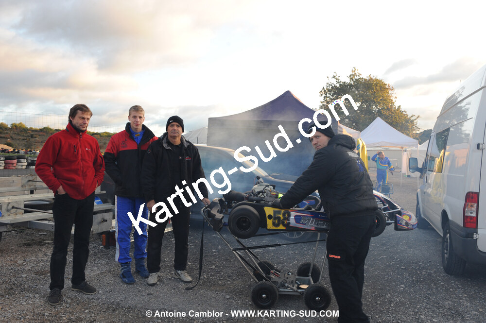 08/11/2009 : 5ème manche du Championnat du Sud 2009 à Ganges (photos Antoine Camblor) 2009 — karting