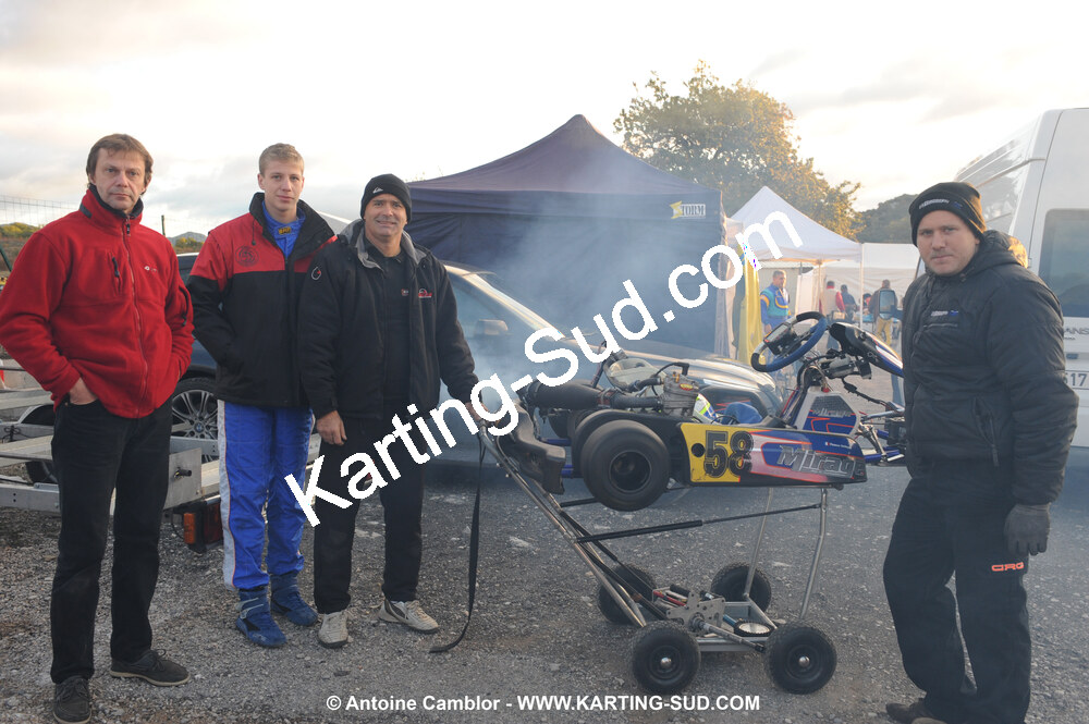 08/11/2009 : 5ème manche du Championnat du Sud 2009 à Ganges (photos Antoine Camblor) 2009 — karting