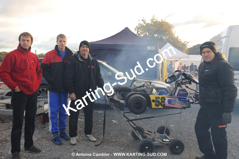 08/11/2009 : 5ème manche du Championnat du Sud 2009 à Ganges (photos Antoine Camblor) 2009 — karting