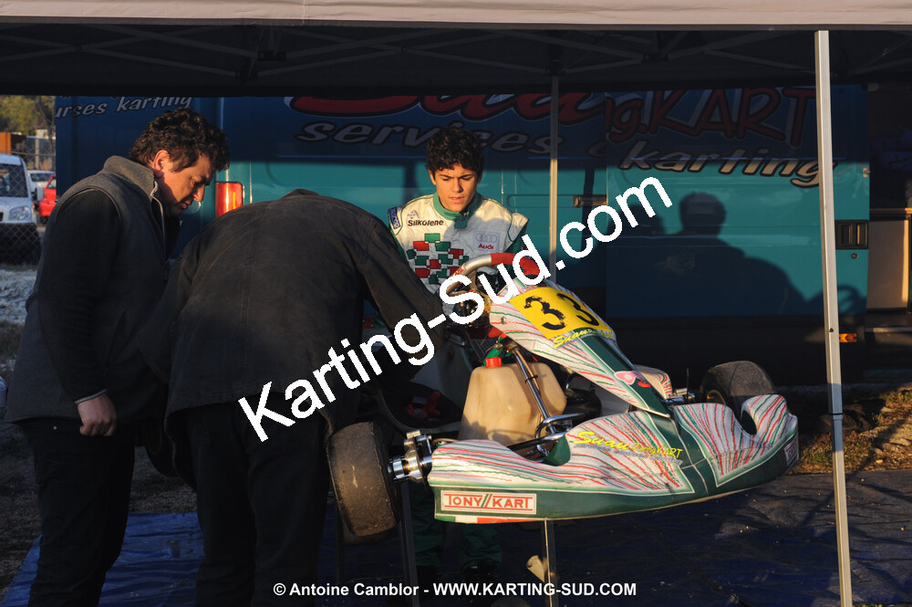 08/11/2009 : 5ème manche du Championnat du Sud 2009 à Ganges (photos Antoine Camblor) 2009 — karting