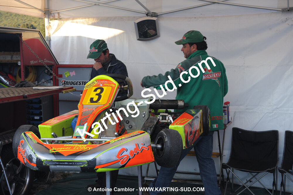 08/11/2009 : 5ème manche du Championnat du Sud 2009 à Ganges (photos Antoine Camblor) 2009 — karting