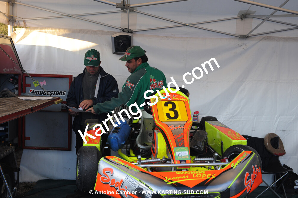 08/11/2009 : 5ème manche du Championnat du Sud 2009 à Ganges (photos Antoine Camblor) 2009 — karting
