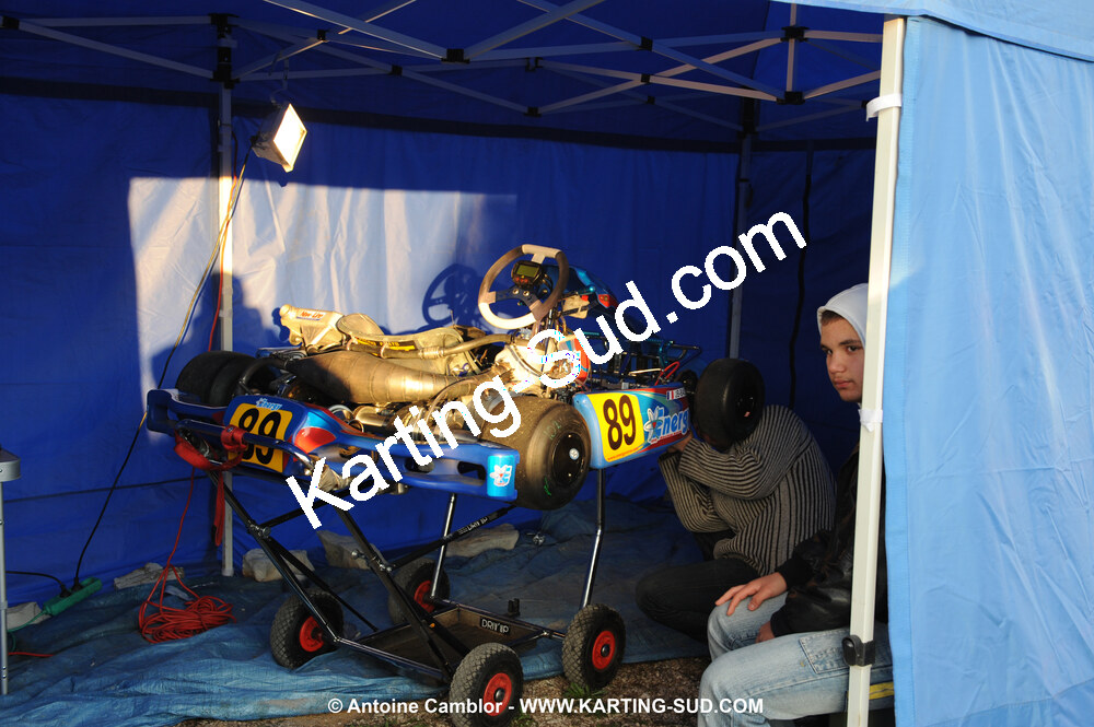 08/11/2009 : 5ème manche du Championnat du Sud 2009 à Ganges (photos Antoine Camblor) 2009 — karting