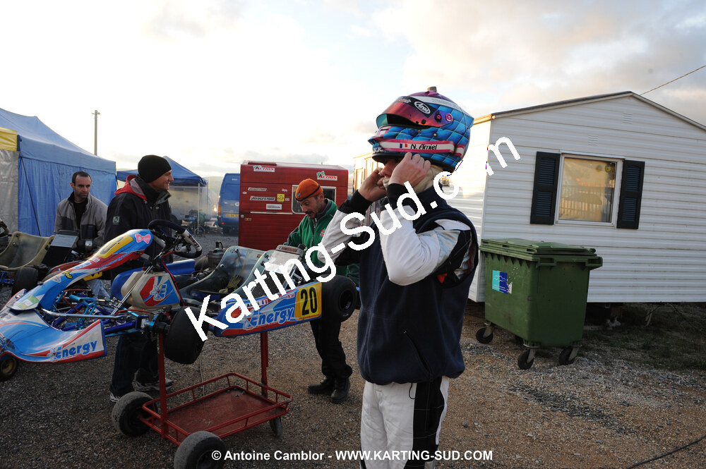08/11/2009 : 5ème manche du Championnat du Sud 2009 à Ganges (photos Antoine Camblor) 2009 — karting