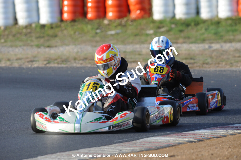08/11/2009 : 5ème manche du Championnat du Sud 2009 à Ganges (photos Antoine Camblor) 2009 — karting