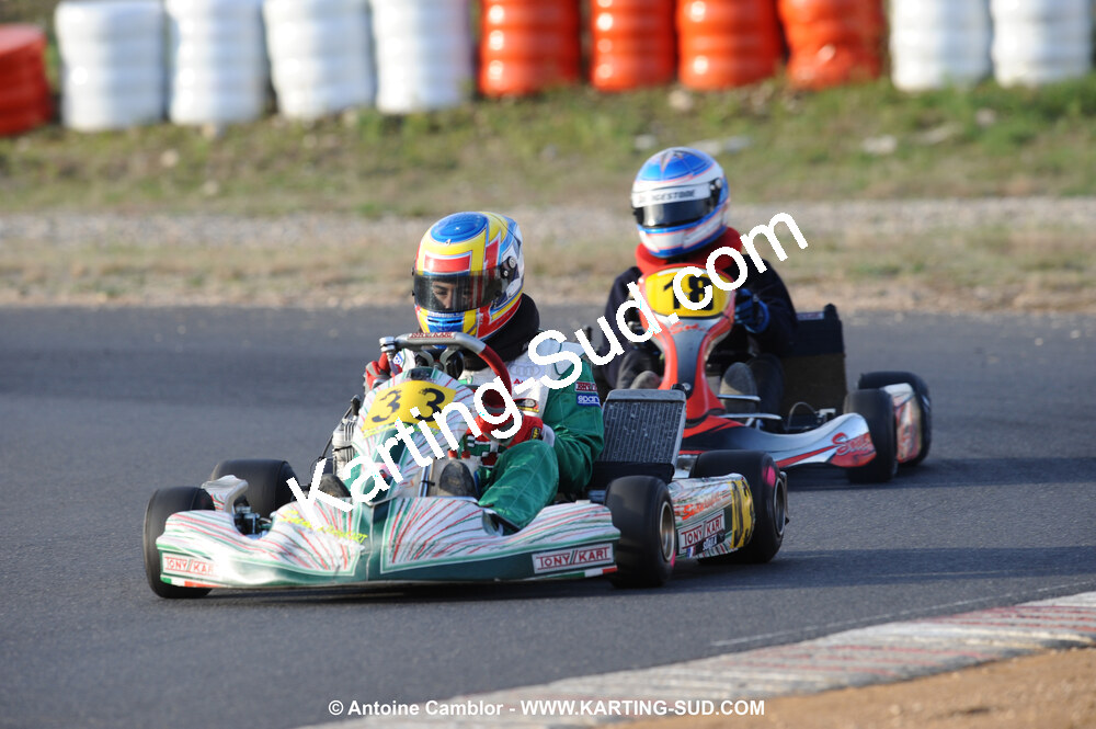 08/11/2009 : 5ème manche du Championnat du Sud 2009 à Ganges (photos Antoine Camblor) 2009 — karting